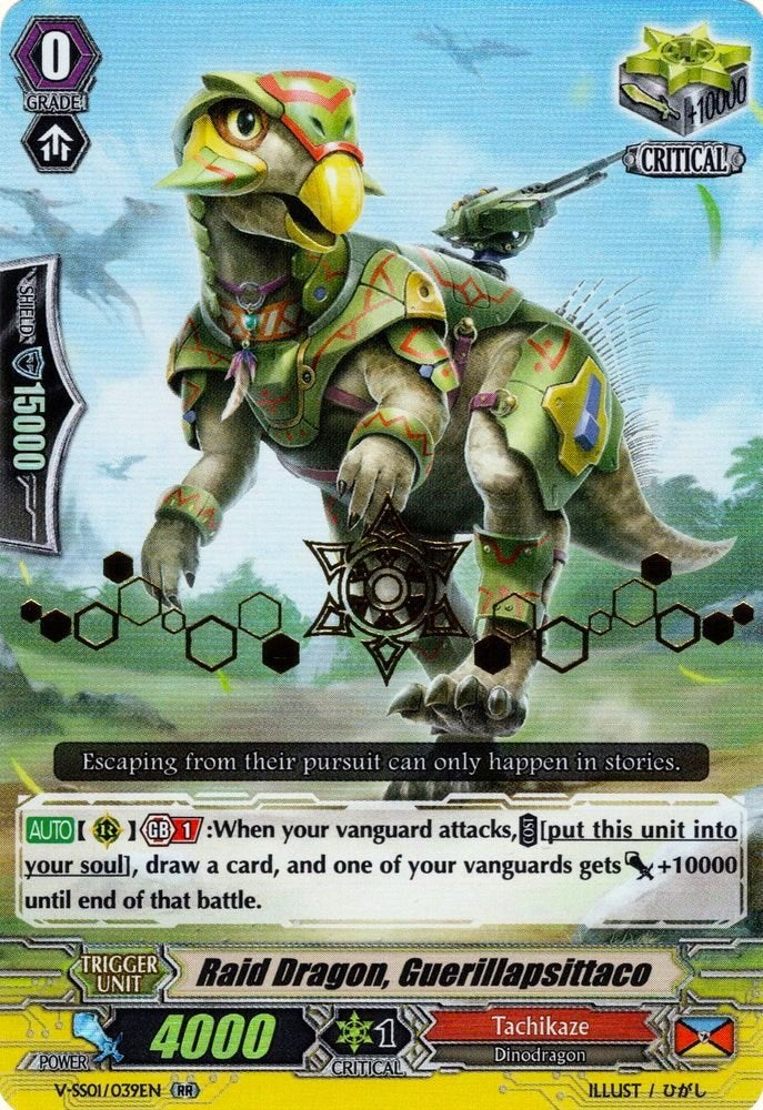 Raid Dragon, Guerrillapsittaco (Hot Stamped) (V-SS01/039EN) [Premium Collection 2019]