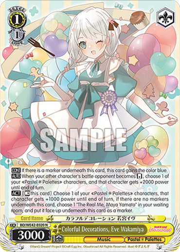 Colorful Decorations, Eve Wakamiya (BD/WE42-E020 N) [BanG Dream! Girls Band Party! Countdown Collection]