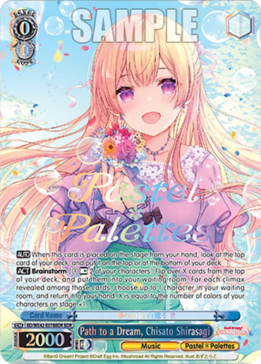 Path to a Dream, Chisato Shirasagi (BD/WE42-E078BDR BDR) [BanG Dream! Girls Band Party! Countdown Collection]