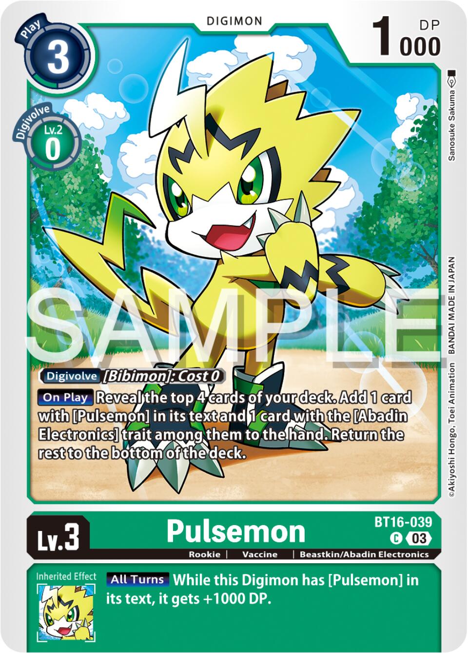 Pulsemon [BT16-039] [Beginning Observer]