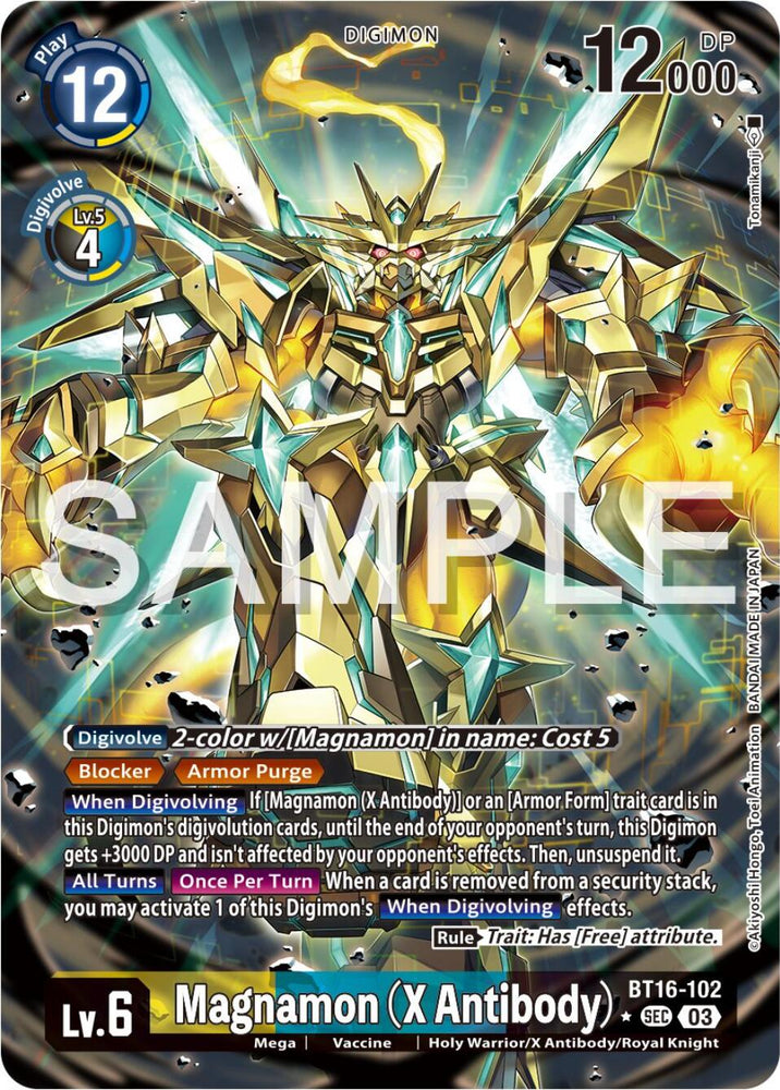 Magnamon (X Antibody) [BT16-102] (Alternate Art) [Beginning Observer]