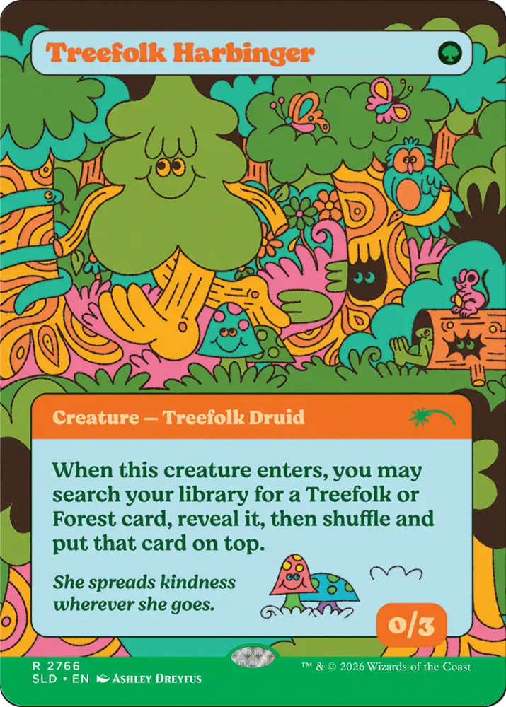 Treefolk Harbinger [Secret Lair Drop Series]