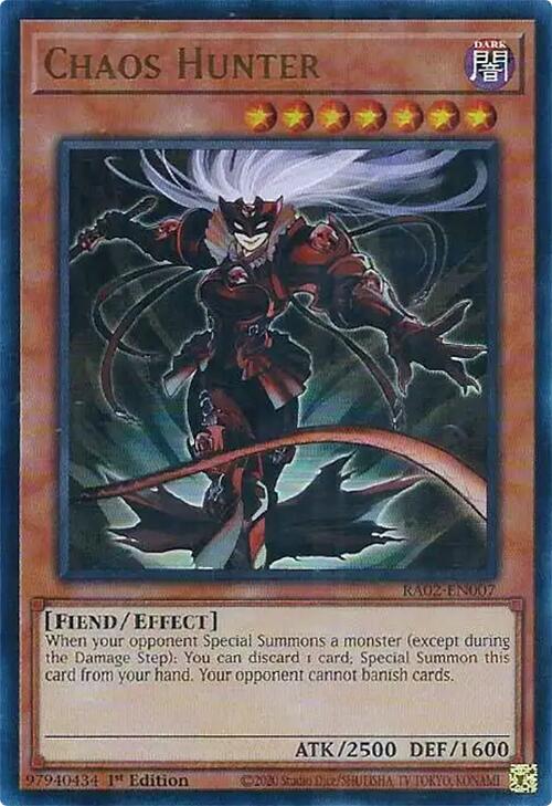 Chaos Hunter (UR) [RA02-EN007] Ultra Rare