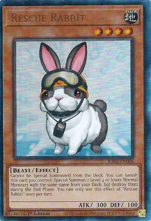 Rescue Rabbit (PUR) [RA02-EN008] Prismatic Ultimate Rare