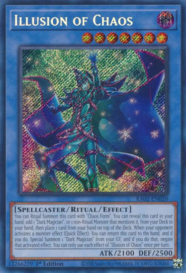 Illusion of Chaos (Secret Rare) [RA02-EN020] Secret Rare