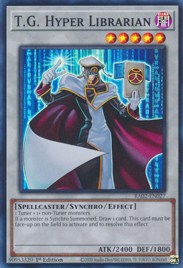 T.G. Hyper Librarian [RA02-EN027] Super Rare