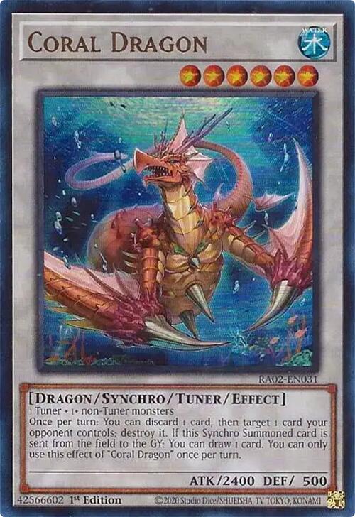 Coral Dragon (UR) [RA02-EN031] Ultra Rare