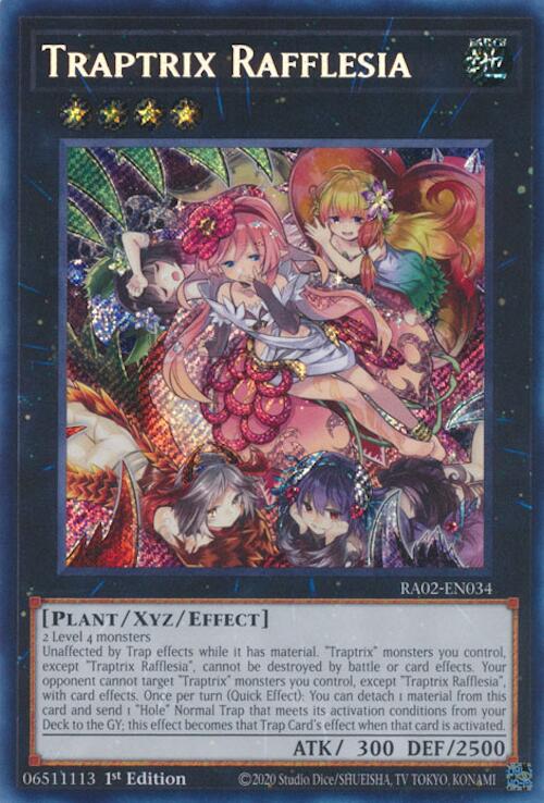 Traptrix Rafflesia (Secret Rare) [RA02-EN034] Secret Rare