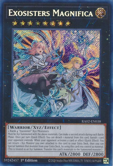 Exosisters Magnifica (Secret Rare) [RA02-EN038] Secret Rare