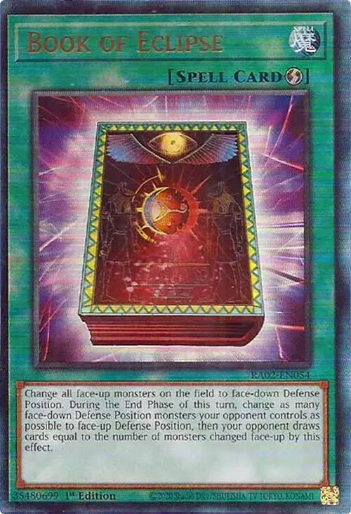 Book of Eclipse (PUR) [RA02-EN054] Prismatic Ultimate Rare