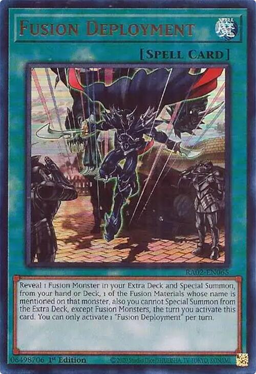 Fusion Deployment (UR) [RA02-EN065] Ultra Rare