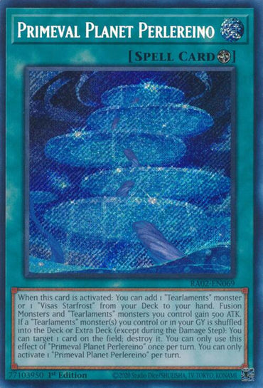 Primeval Planet Perlereino (Secret Rare) [RA02-EN069] Secret Rare