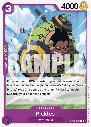 Pickles [500 Years in the Future Pre-Release Cards]