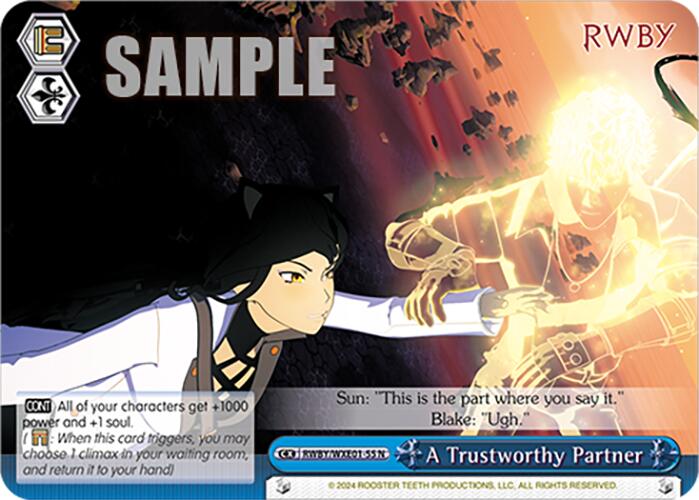 A Trustworthy Partner (RWBY/WXE01-55 N) [RWBY: Premium Booster]