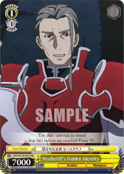 Heathcliff's Hidden Identity [Sword Art Online Chronicle Set]