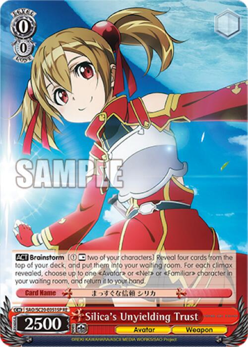 Silica's Unyielding Trust (SP) [Sword Art Online Chronicle Set]