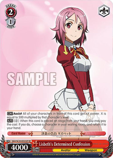 Lisbeth's Determined Confession (SP) [Sword Art Online Chronicle Set]