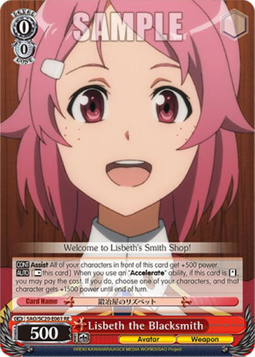 Lisbeth the Blacksmith [Sword Art Online Chronicle Set]