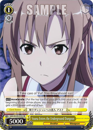 Asuna Enters the Underground Dungeon [Sword Art Online Chronicle Set]