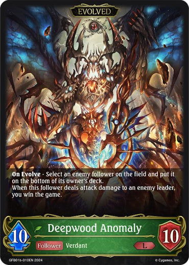 Deepwood Anomaly (Evolved) (GFB01b-010EN) [Gloryfinder Bundle 01: Guide to Glory]
