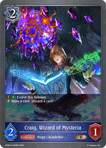 Craig, Wizard of Mysteria (GFB01b-060EN) [Gloryfinder Bundle 01: Guide to Glory]