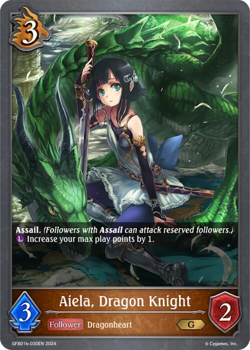 Aiela, Dragon Knight (GFB01b-030EN) [Gloryfinder Bundle 01: Guide to Glory]