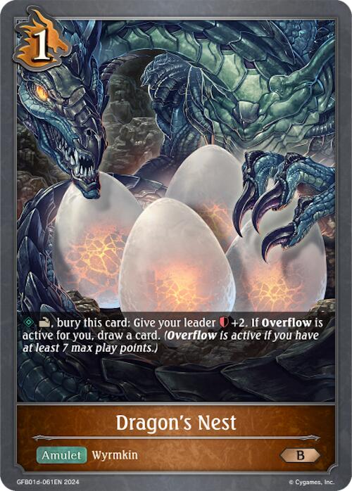Dragon's Nest (GFB01d-061EN) [Gloryfinder Bundle 01: Guide to Glory]