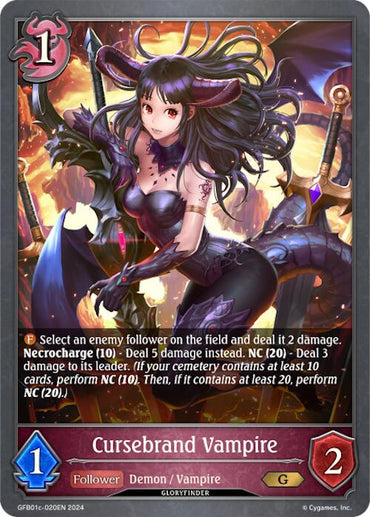 Cursebrand Vampire (GFB01c-020EN) [Gloryfinder Bundle 01: Guide to Glory]