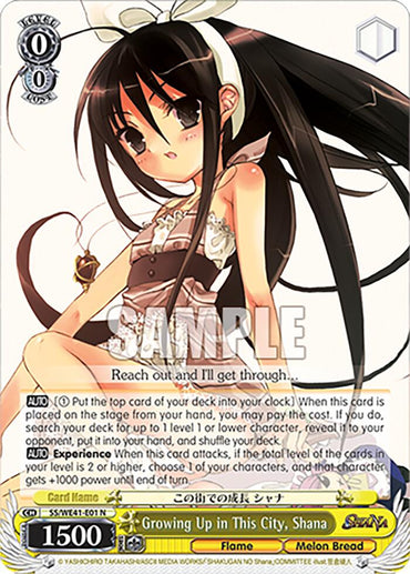 Growing Up in This City, Shana [Shakugan no Shana Premium Booster]