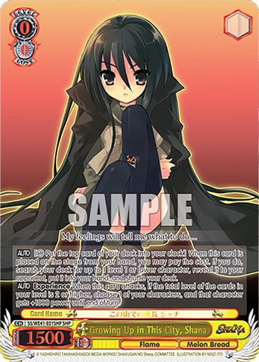 Growing Up in This City, Shana (SHP) [Shakugan no Shana Premium Booster]