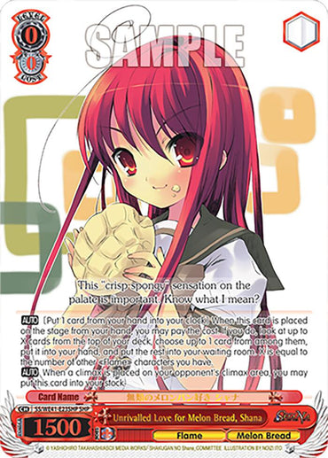 Unrivalled Love for Melon Bread, Shana (SHP) [Shakugan no Shana Premium Booster]