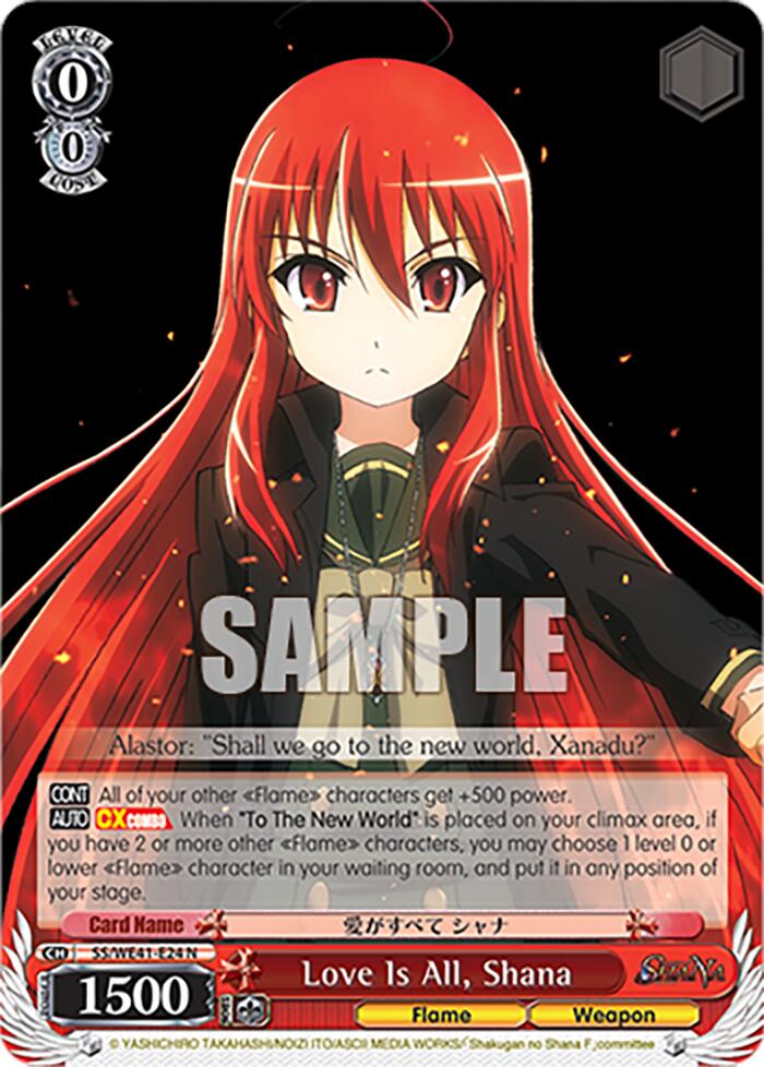 Love Is All, Shana [Shakugan no Shana Premium Booster]