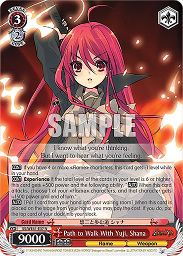 Path to Walk With Yuji, Shana [Shakugan no Shana Premium Booster]