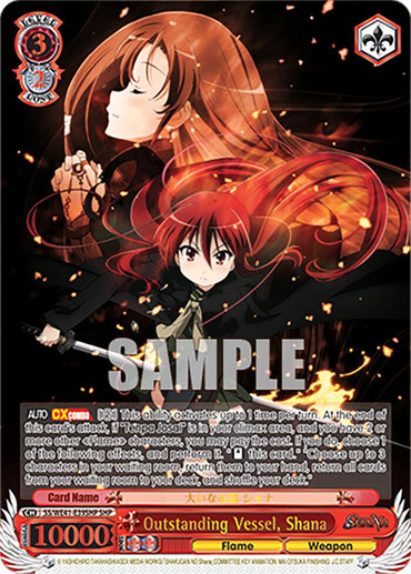 Outstanding Vessel, Shana (SHP) [Shakugan no Shana Premium Booster]