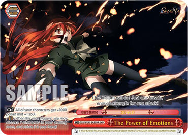 The Power of Emotions (SHP) [Shakugan no Shana Premium Booster]