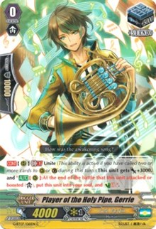 Player of the Holy Pipe, Gerrie (G-BT07/061EN) [Glorious Bravery of Radiant Sword]