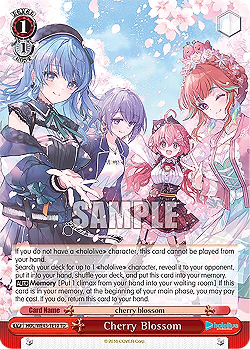 Cherry Blossom (HOL/WE45-TE10 TD) [hololive production ft. Weiss Schwarz Ambassadors]