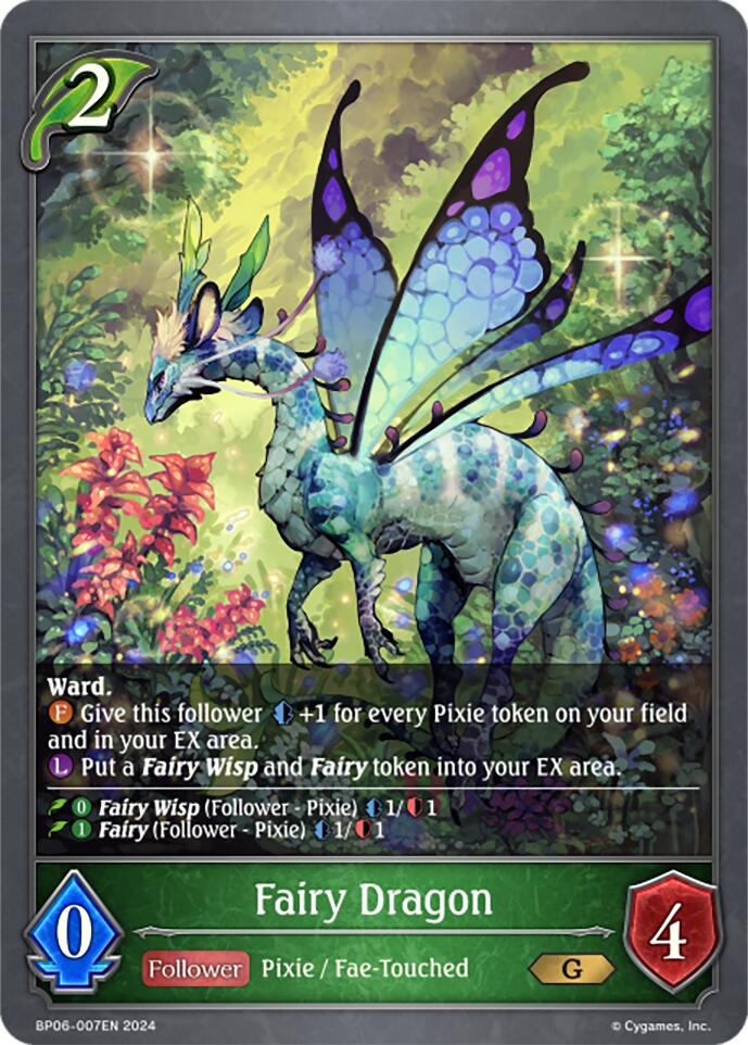 Fairy Dragon (BP06-007EN) [Paragons of the Colosseum]