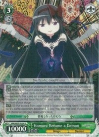 Homura Became a Demon (MM/W35-E034 R) [Puella Magi Madoka Magica the Movie -Rebellion-]