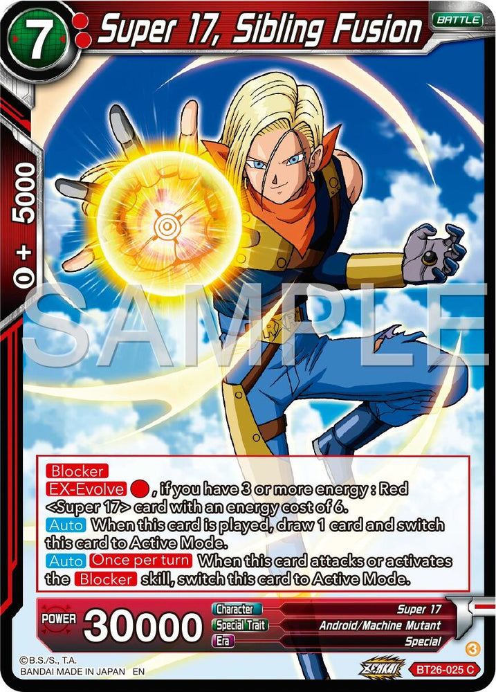 dragon ball super card game ultimate advent SSB Gogeta, Shining Blue Strongest Warrior BT26-138 Dr OP PROXIES TCG Super 17, Sibling Fusion (BT26-025)