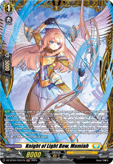 Knight of Light Bow, Mumiah (DZ-BT04/FR31EN) [Destined Showdown]