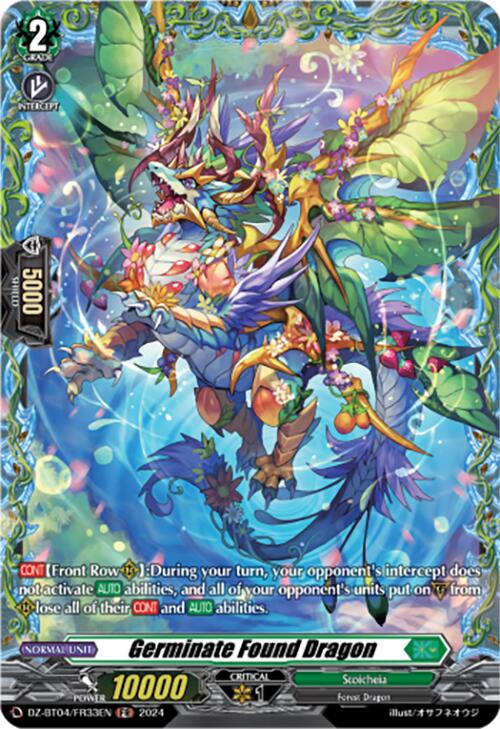 Germinate Found Dragon (DZ-BT04/FR33EN) [Destined Showdown]