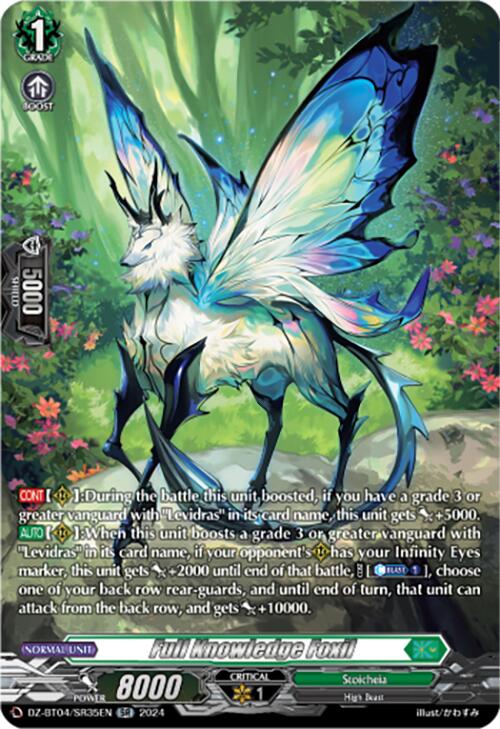 Full Knowledge Foxil (DZ-BT04/SR35EN) [Destined Showdown]