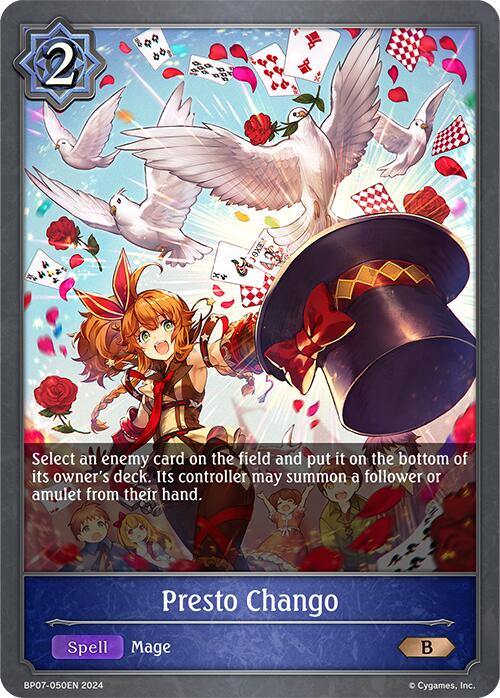 Presto Chango (BP07-050EN) [Verdant Steel]