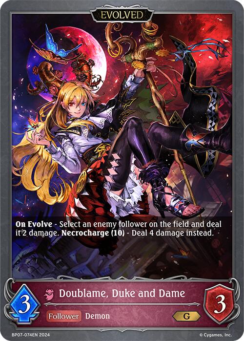 Doublame, Duke and Dame (Evolved) (BP07-074EN) [Verdant Steel]