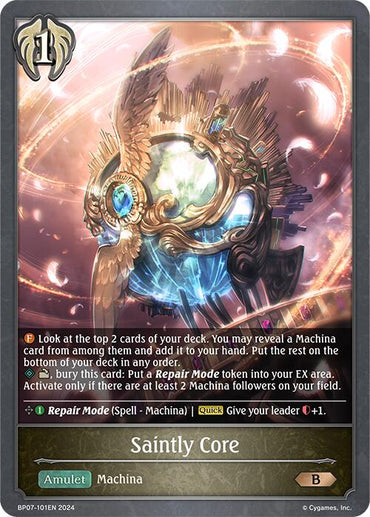 Saintly Core (BP07-101EN) [Verdant Steel]