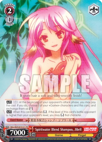 Spiritwater Blend Shampoo, Jibril (NGL/BSF2019-01 PR) (Spring Fest 2019) [Bushiroad Event Cards]