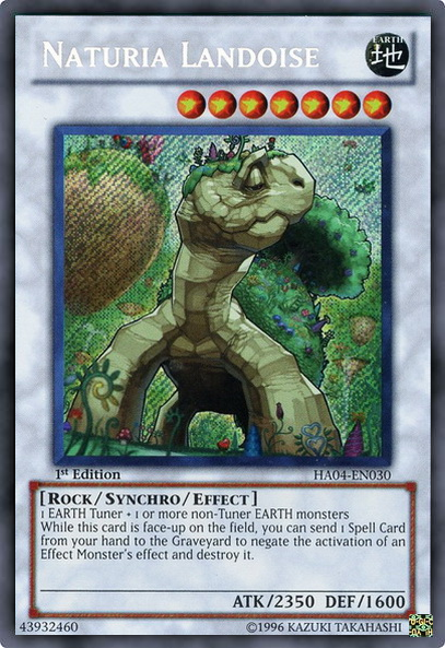 Naturia Landoise [HA04-EN030] Secret Rare