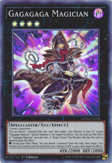 Gagagaga Magician [LED6-EN034] Super Rare