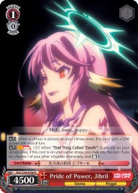 Pride of Power, Jibril (NGL/S58-E056 R) [No Game No Life]